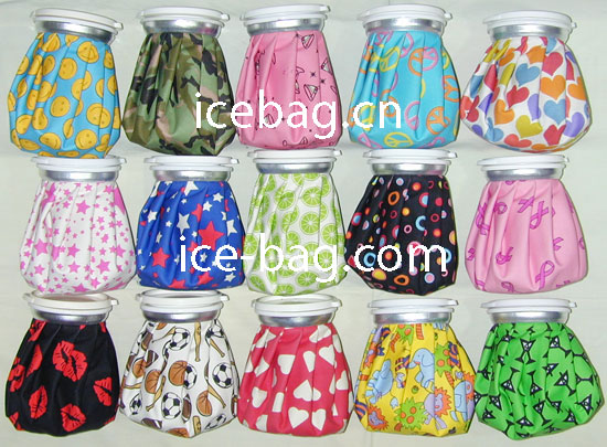 rubberized fabric ice bags